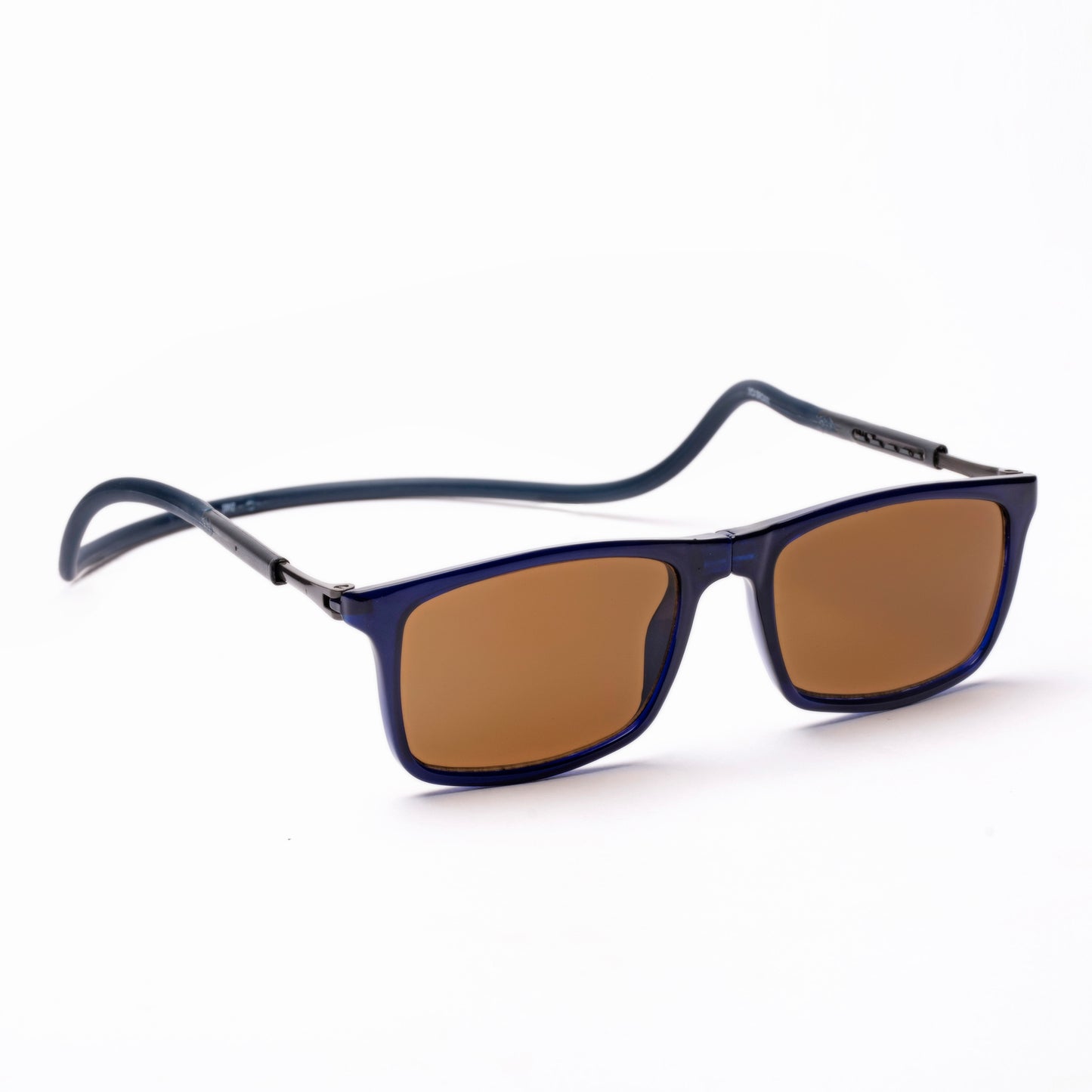 Classic Square- Dark Blue Frame -Magnetic Sunglasses