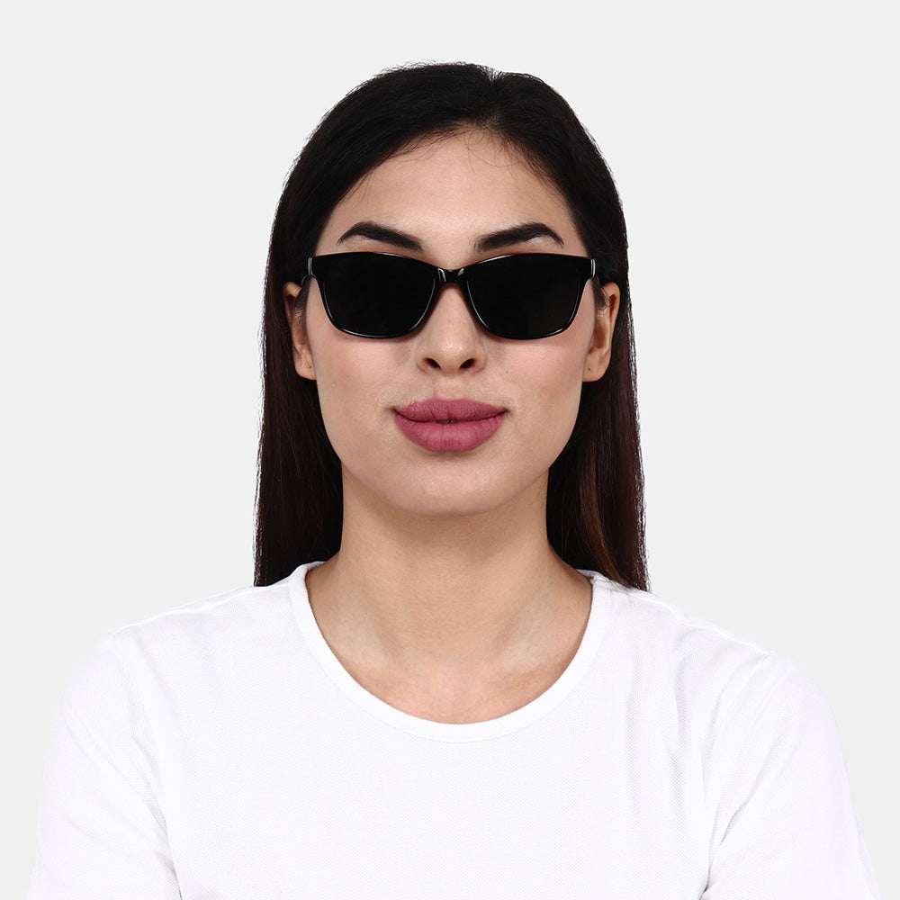 Wine Red Frame-Grey Lens- Unisex Sunglasses with long hang in neck sides.