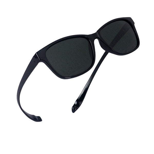 Black Frame-Green Lens-Unisex Polarized Sunglasses with long hang in n