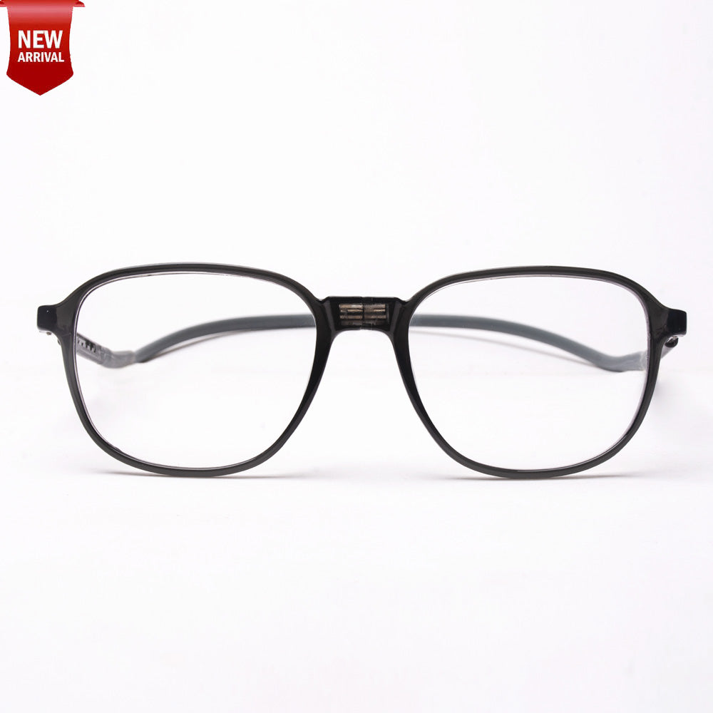 Rounded Square Hang In Neck Reading Glasses With Flexible Head Band.