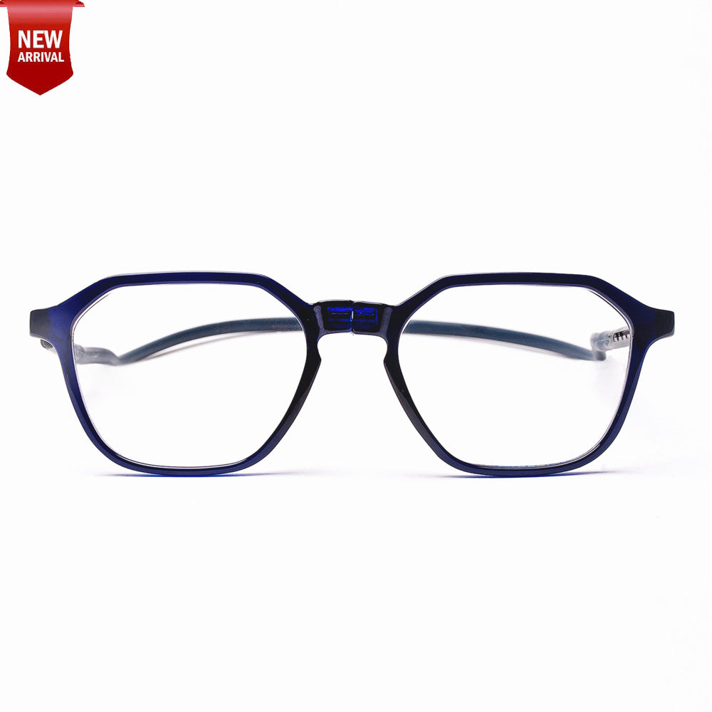 Hexagon shape Hang In Neck Reading Glasses With Flexible Head Band