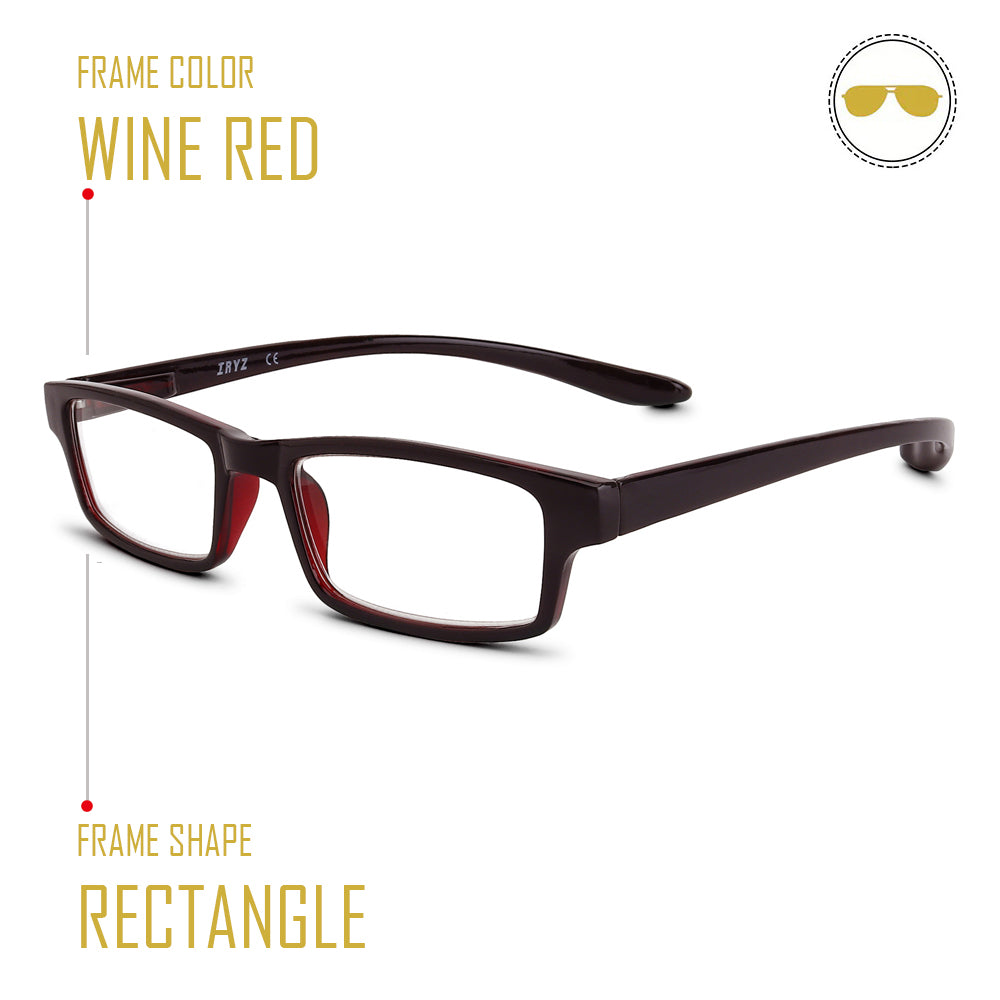 Reading hang in neck glasses with Long Festival Sale! 🪔 Upto ₹1200 Off Wine Red