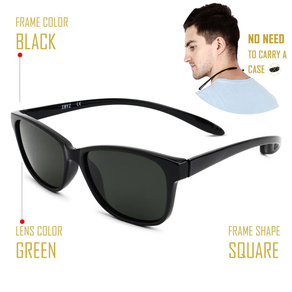 Unisex Polarised Small Size Sunglasses with long hang in neck sides