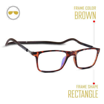 Magnetic Reading glasses with flexible head band-Save Rs.1300