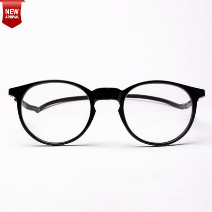 Oval Hang In Neck Reading Glasses With Flexible Head Band.