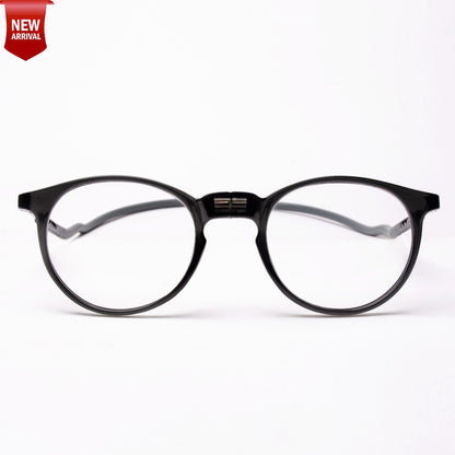 Oval Hang In Neck Reading Glasses With Flexible Head Band.