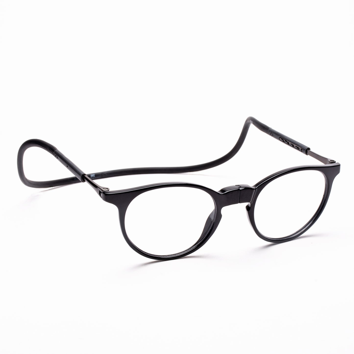 Oval Hang In Neck Reading Glasses With Flexible Head Band.