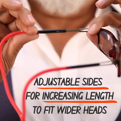 Hang In Neck Reading Glasses With Flexible Head Band. Festival Sale! 🪔 Upto ₹1300 Off