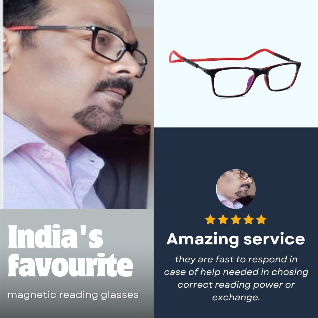 Hang In Neck Reading Glasses With Flexible Head Band. Summer Sale! Up to Rs. 1300 OFF