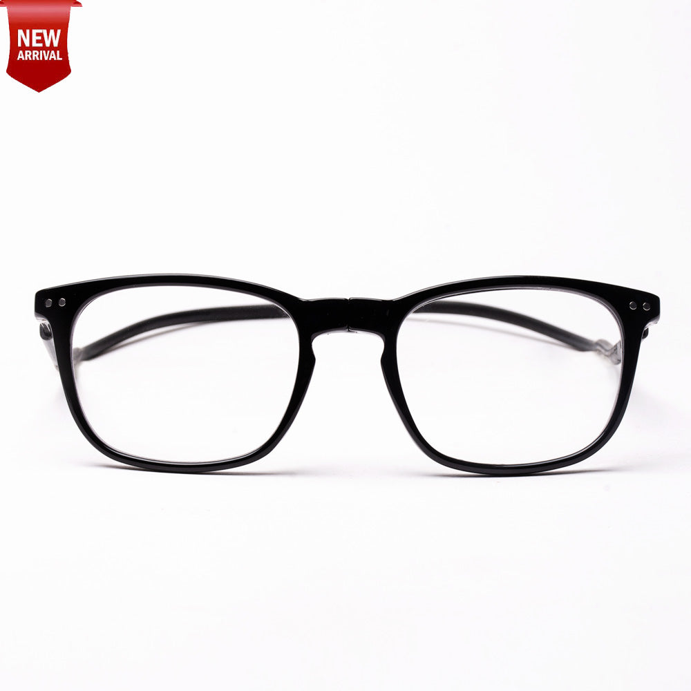 Vintage Square Hang In Neck Reading Glasses With Flexible Head Band.