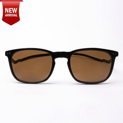 Vintage Square- Black Frame -Magnetic Sunglasses (VC13)