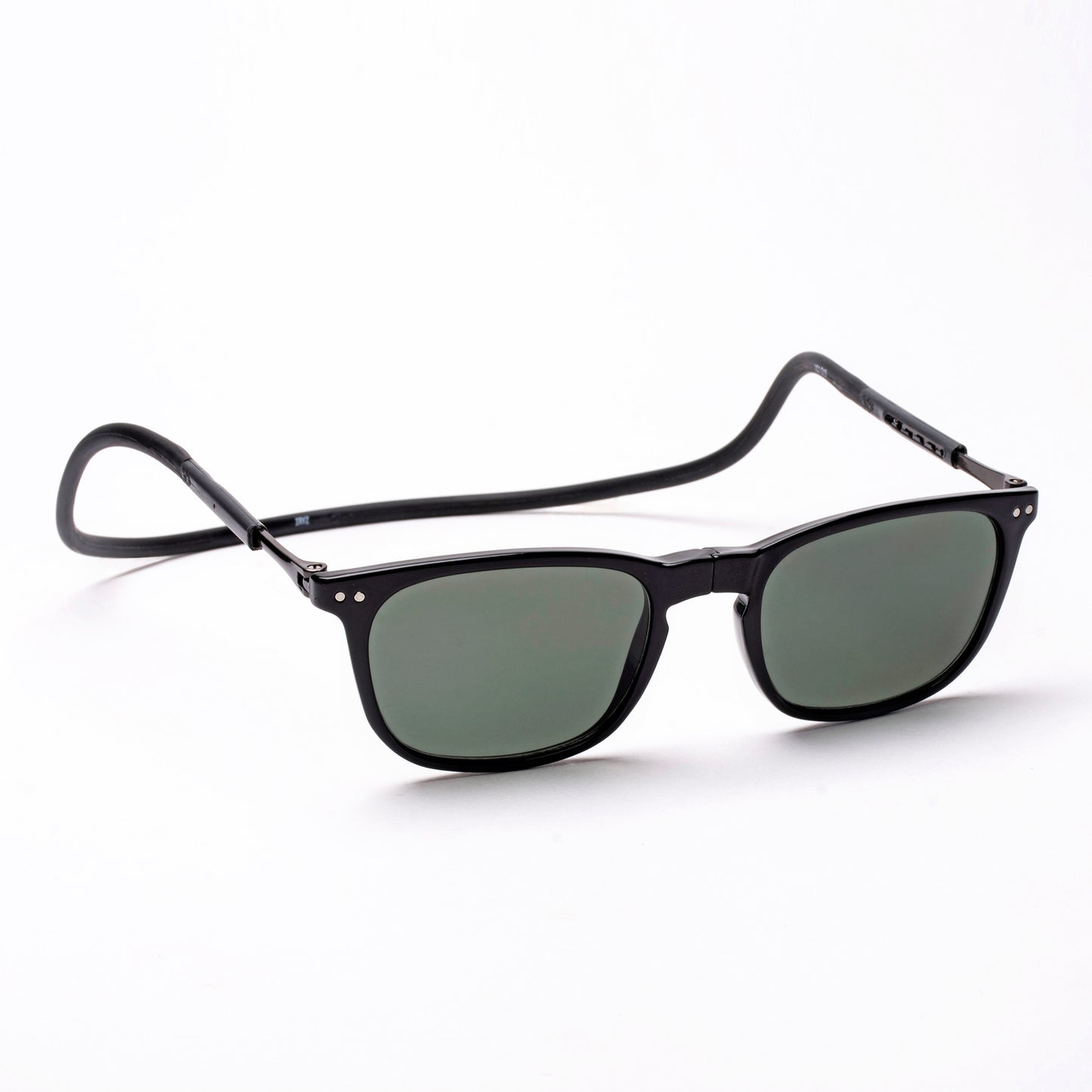 Vintage Square- Black Frame -Magnetic Sunglasses (VC11)