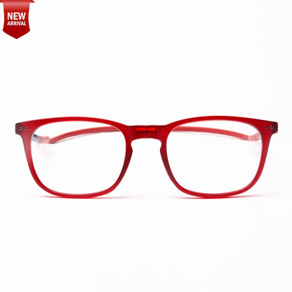 Vintage Square Hang In Neck Reading Glasses With Flexible Head Band.