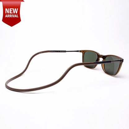 Vintage Square- Brown Frame -Magnetic Sunglasses (VC31)