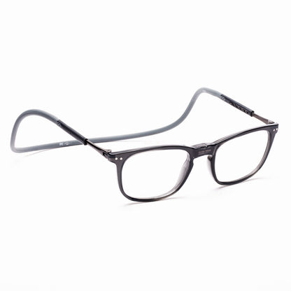 Vintage Square Hang In Neck Reading Glasses With Flexible Head Band.