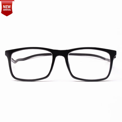 Classic Square Hang In Neck Reading Glasses With Flexible Head Band.