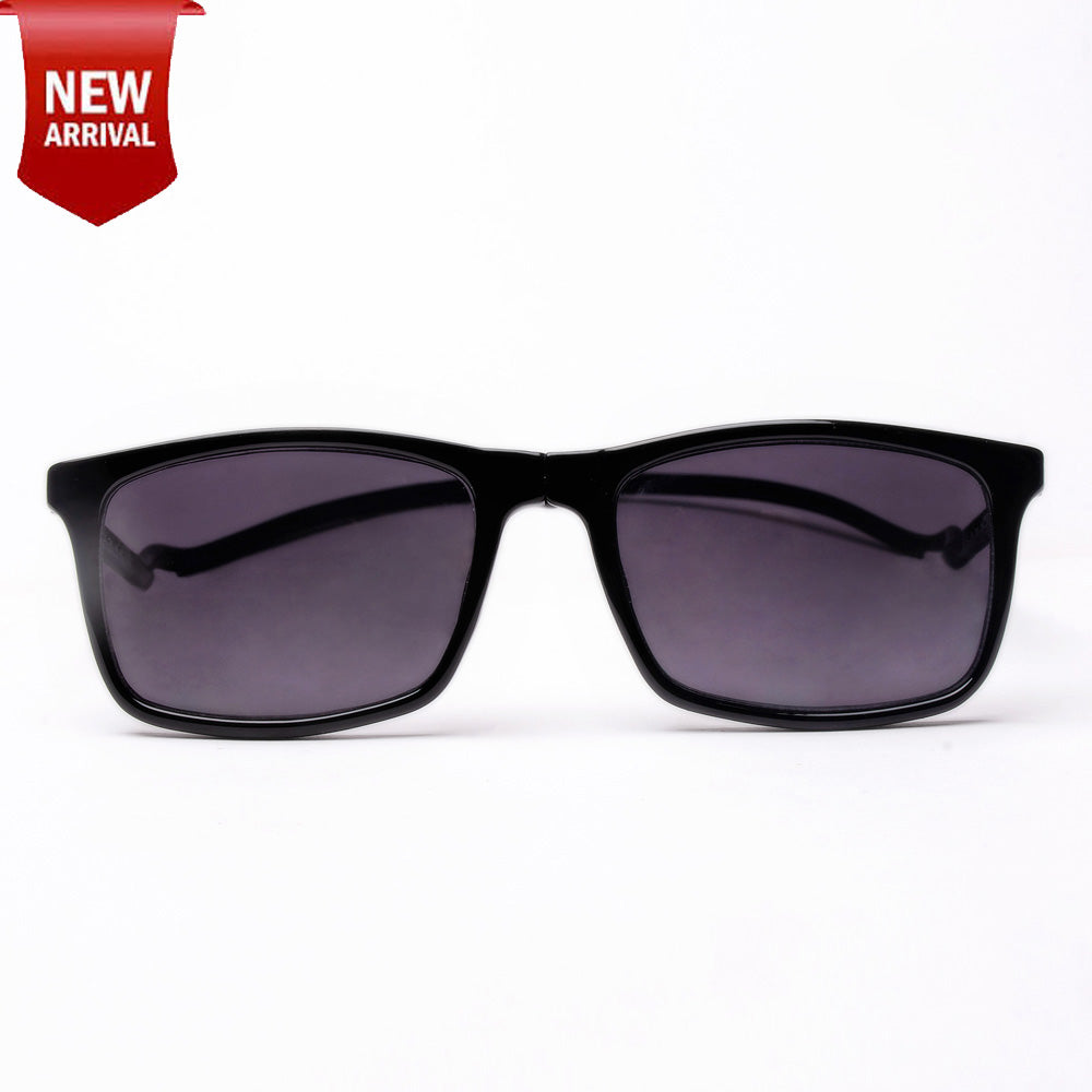 Classic Square- Black Frame -Magnetic Sunglasses