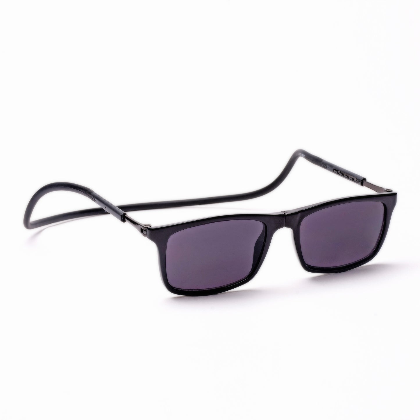 Classic Square- Black Frame -Magnetic Sunglasses