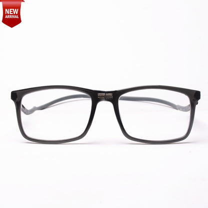Classic Square Hang In Neck Reading Glasses With Flexible Head Band.