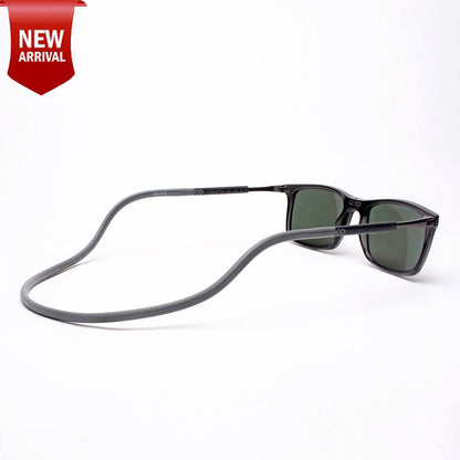 Classic Square- Dark Grey Frame -Magnetic Sunglasses