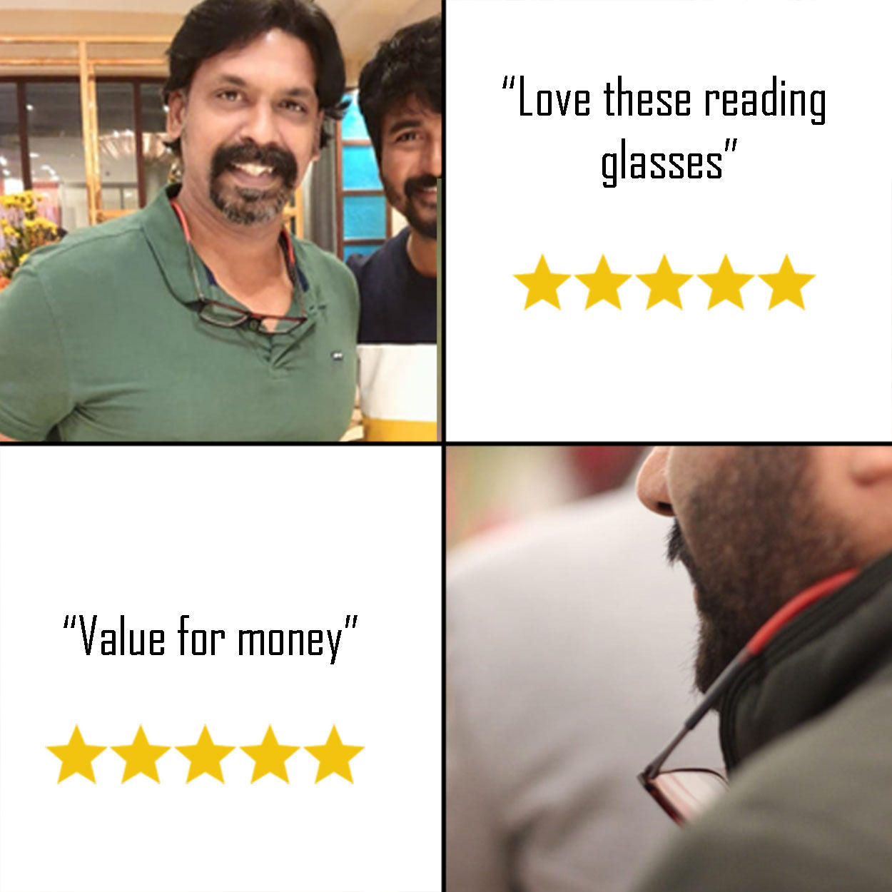 Reading glasses with flexible head band- 👓 - iryz sunglasses