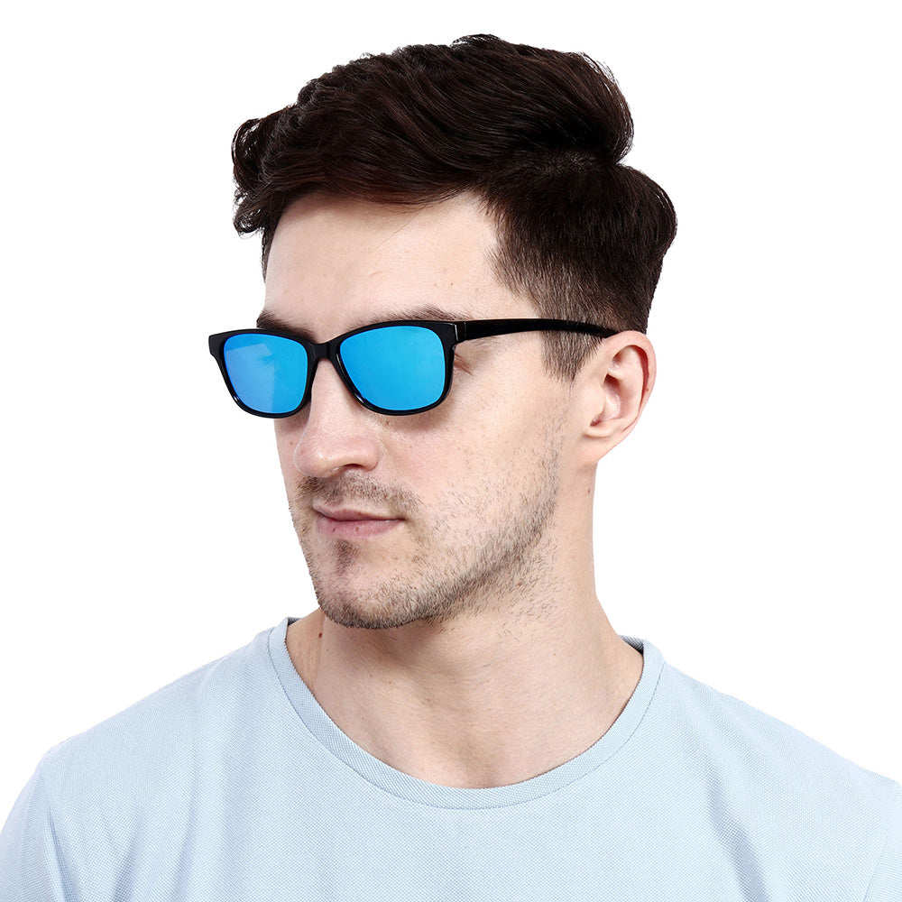 Buy Ray-Ban Ray-Ban Junior Sunglasses | Light Blu On Rubber Yellow  Sunglasses ( 0Rj9077S | Square | Light Blue Frame | Blue Lens ) Sunglasses  Online.
