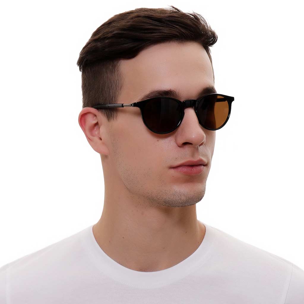 Black Frame - Brown Lens - Hang in Neck Sunglasses - Holi Offer - Grab it For Just Rs. 999 Only - iryzeyewear