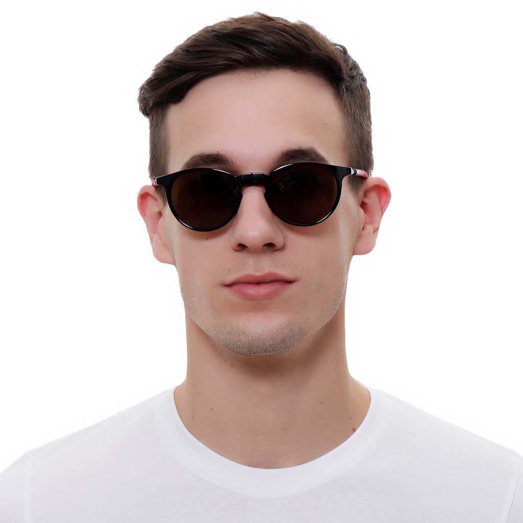 Wine Red Frame - Brown Lens - Magnetic Sunglasses - THE BIG SALE! Flat Rs. 800 Off