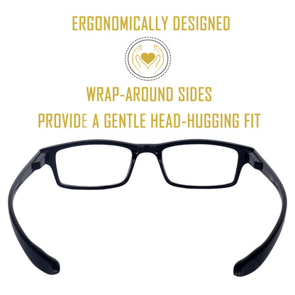 Reading hang in neck glasses with Long sides - INDEPENDENCE DAY SALE 🇮🇳 - iryz sunglasses