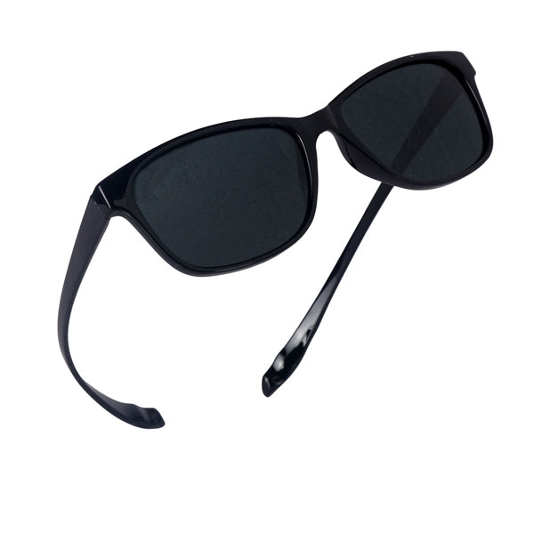 Black Frame - Black Lens- Unisex Sunglasses with long hang in neck sid –  iryzeyewear