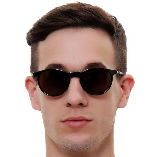 Brown sunglasses with outlet black lenses