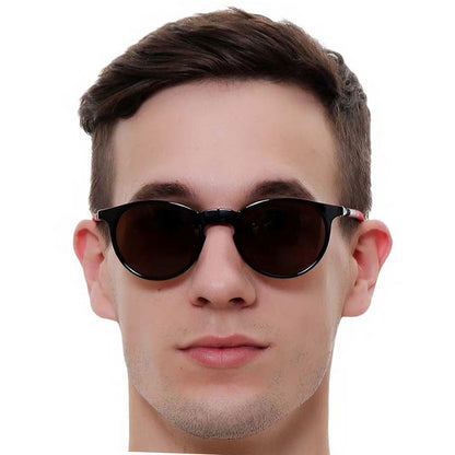 Wine Red Frame with Brown Lens Hang in Neck Sunglasses - Holi Offer - Grab it For Just Rs. 999 Only - iryzeyewear