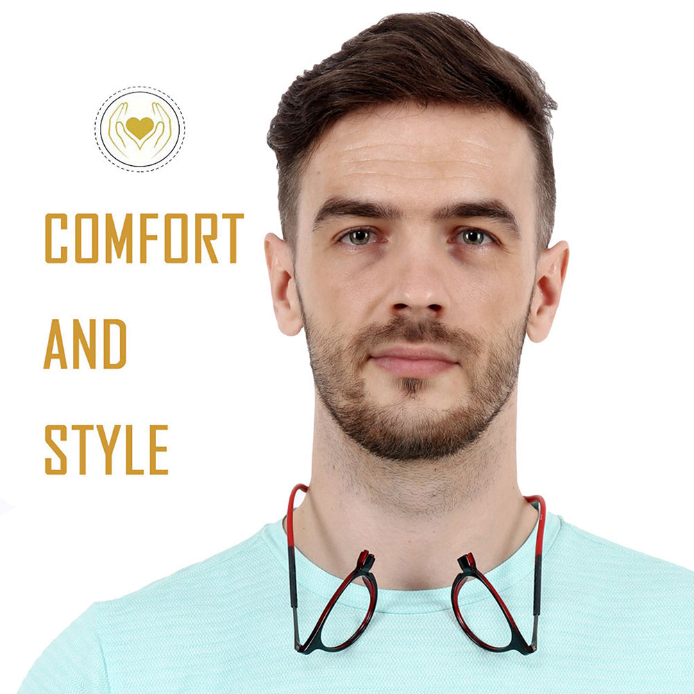 Oval Magnetic Spectacle Frame with flexible head band