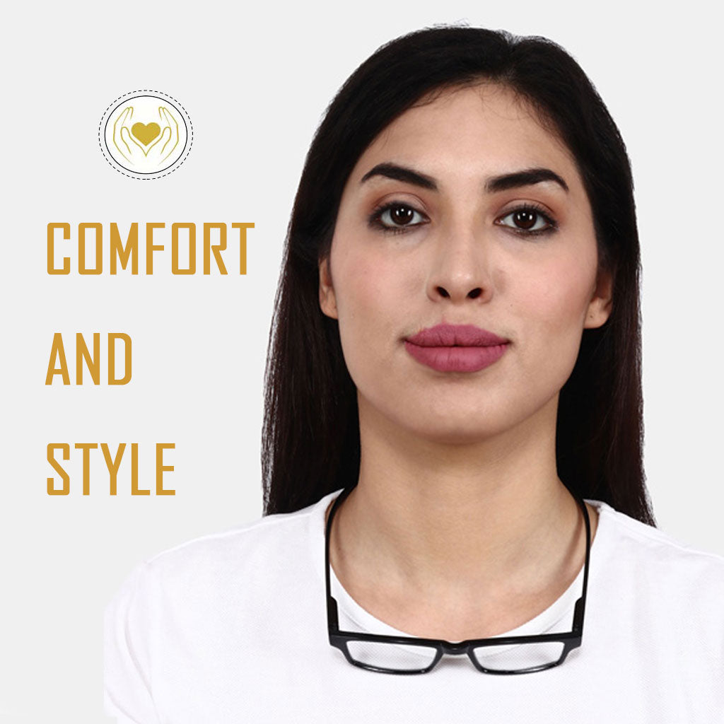 Reading hang in neck glasses with Long sides - iryz sunglasses