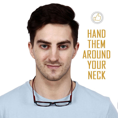 Reading hang in neck glasses with Long sides - iryz sunglasses